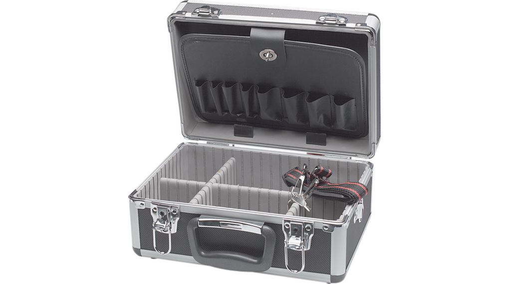 Tool Case 227x92x320mm ABS / Aluminium Grey