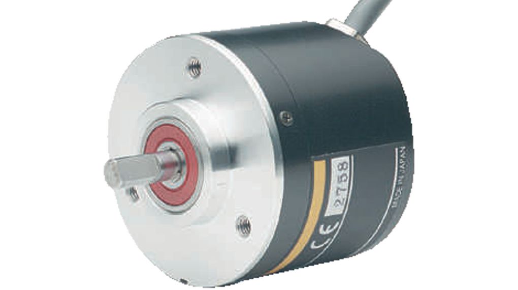 Incremental Rotary Transducer 100 PPR 24V 6000min-1 Servo Mount Cable E6C2-C Series Encoder