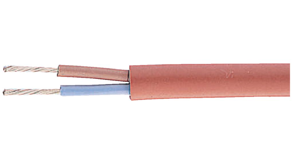 Silicon Cablex 0.75mm² Copper Unshielded 500V Brown