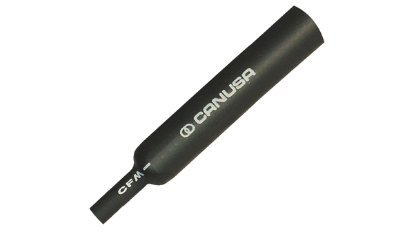Heat-Shrink Tubing Polyolefin, 48 ... 152mm, Black, 1.2m
