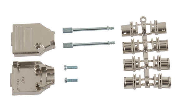 D-Sub metal hood Poles 37