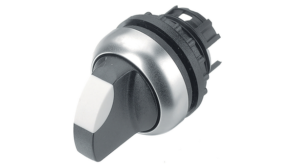 Selector Push-Button Latching Function Handle Black / White IP66 M22 Series Moller RMQ-Titan Selector Switches