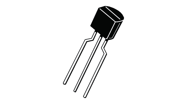 Transistore per uso generico, NPN, 160V, TO-92