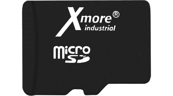 Industrial Memory Card, microSD, 2GB, 50MB/s, 40MB/s, Black