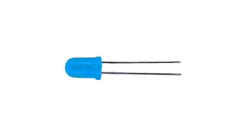 LED with resistor 430 nm Blue T-1 3/4 14 V