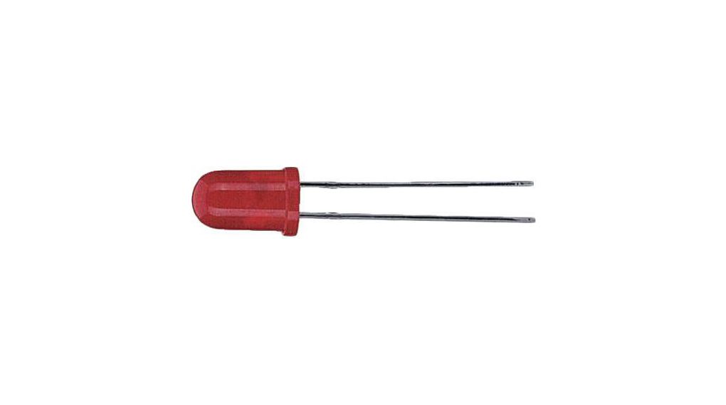 LED 632nm Red 5 mm T-1 3/4