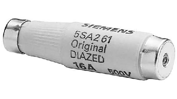 5SA261, Siemens DIAZED-Sicherung 16A 500V 500V TNDz