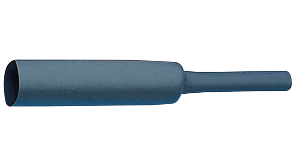 Schrumpfschlauch Polyolefin, 1.27 ... 7.6mm, Schwarz, 1.22m