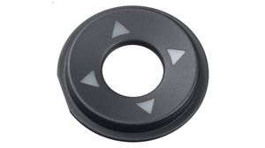 Ultranavimec Switch Cap Disc 22mm Black ABS Ultramec Series
