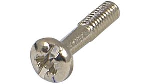 Screw, M2.5, 12.3mm, Zinc-Plated Steel, Pack of 100 pieces