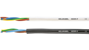 Mains Cable 2x 1.5mm? Copper Unshielded 500V 100m White
