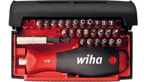 Bit- und Schraubendrehersatz, 27Stück, Ergonomisch, Sicherheits-Torx / Torq-Set / Tri-Wing / Schraubenschlüssel / Sicherheitsschraubendreher, Innensechskant