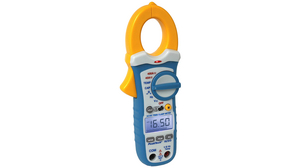 Current Clamp Meter, TRMS, 40MOhm, 100kHz, LCD, 1kA