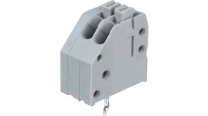 Wire-To-Board Terminal Block, THT, 2.5mm Pitch, 45 °, Spring Clamp, 2 Poles