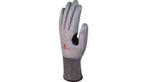 Protective Gloves, SOFTnocut Fibres / Nitrile / Polyurethane, Glove Size 9, Grey