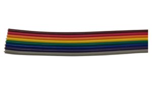 Câble en nappe, PVC 20x 0.25mm² Non blindé 30m