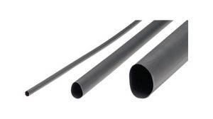 Heat-Shrink Tubing Polyolefin, 1.5 ... 3.5mm, Black, 1.2m