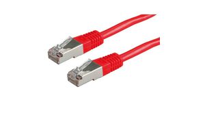 Patch Cable, RJ45 Plug - RJ45 Plug, CAT6, S/FTP, 3m, Red