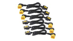 IEC Device Cable IEC 60320 C19 - IEC 60320 C20 600mm Black / Yellow