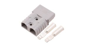 Connector, Plug, 2 Poles, 4AWG, 120A, Grey