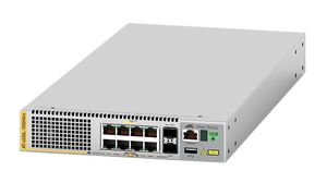 PoE Switch, Layer 3 Managed, 10Gbps, 500W, RJ45 Ports 8, PoE Ports 8