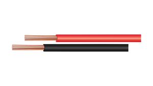 Ensemble toron électrique mPPE 0.82mm² Cuivre étamé Noir, rouge EcoWire® 30.5m