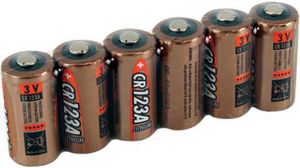 Primary Battery, 3V, CR123A/2/3A, Lithium