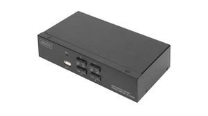 4-Port KVM Switch, 3840 x 2160, HDMI - USB-A