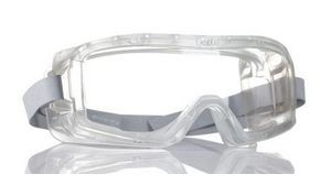 COVACLEAN, Scratch Resistant Anti-Mist Safety Goggles with Clear Lenses