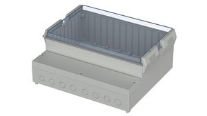 Plastic Enclosure with Clear Lid RegloCard-Plus 319x363x150mm Light Grey ABS / Polycarbonate IP65