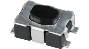 Tactile Switch, 1NO, 3N, 4.6 x 2.8mm, KMR
