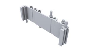 Steunelement voor DIN-rail, basis, Mini, 22.5x82x15.8mm, Grijs, Polyamide, IP20