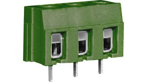Wire-To-Board Terminal Block, THT, 7.5mm Pitch, Right Angle, Screw, 3 Poles
