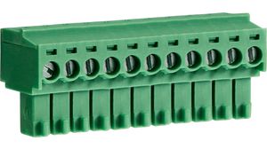 Pluggable Terminal Block, Right Angle, 3.5mm Pitch, 11 Poles