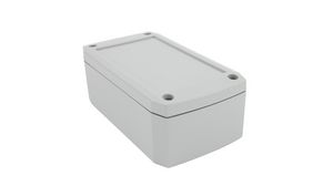 1100 Series Recessed Electronics Multipurpose Enclosure, Solid Lid, 60x110x40mm, Light Grey, ABS, UL 94 HB