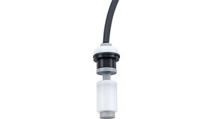 Pegelschalter Öffner/Schliesser 25VA 600mA 240 VAC 75mm Lichtundurchlässig Polypropylen (PP) PVC-Kabel