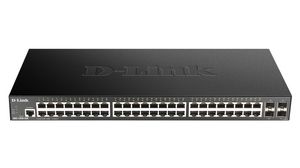 Ethernet Switch, RJ45 Ports 48, 10Gbps, Layer 2 Managed