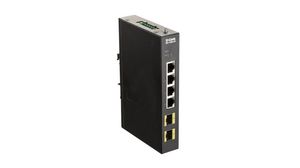 Ethernet Switch, RJ45 Ports 4, 1Gbps, Layer 2 Unmanaged