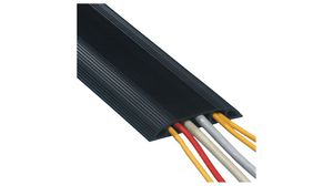 Podlahový kryt kabelu PVC Černá 1.5m