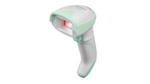 Barcode Scanner, Gryphon 4500, Cable, Handheld, 1D / 2D, Green / White