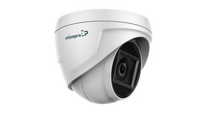 Indoor or Outdoor CCTV Camera, TVI, Fixed Dome, 102°, 1920 x 1080, 70m, White