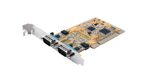Interface Card, Surge Protection, RS232/RS422/RS485, DB9 Male, PCI