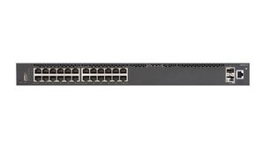 Ethernet Switch, RJ45 Ports 24, SFP+ Ports 2, 10Gbps, Layer 3 Managed