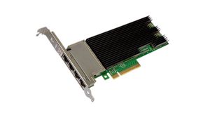 Network Adapter, 10Gbps, 4x RJ45, PCIe 3.0, PCI-E x8