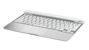 Tastatur for nettbrett, Slice, DE Tyskland, QWERTZ, Sølv