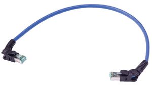 Industrial Ethernet Cable, FRNC, 10Gbps, CAT6a, RJ45 Plug / RJ45 Plug, 5m
