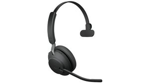 USB-C Headset, Evolve 2-65, Mono, On-Ear, 20kHz, Bluetooth / USB, Black