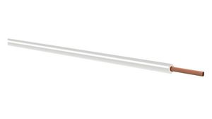 Flertrådet Kabel PVC 0.25mm² Rå kobber Hvid LiFY 100m