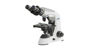 Microscope, Compound, Finite, Binocular, 4x / 10x / 40x / 100x, LED, OBE-13, 150x360x320mm