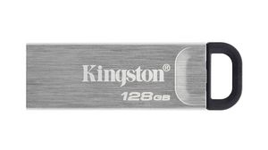 USB-Stick, DataTraveler Kyson, 128GB, USB 3.2, Silber